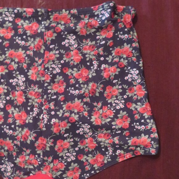 Sugar Doll | Size Large | Eliza Retro High Waisted Floral Swim Bikini Bottom - Picture 9 of 11